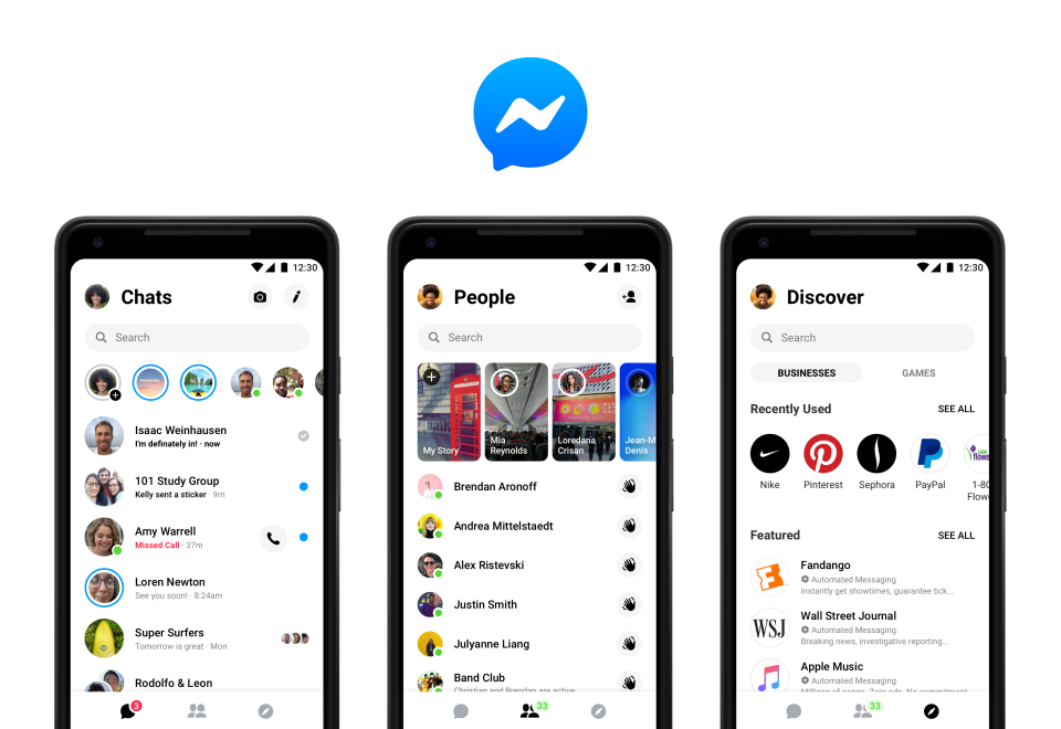 Facebook Messenger Introduces App Lock and New Privacy Settings messenger-4-3-tabs-android.png