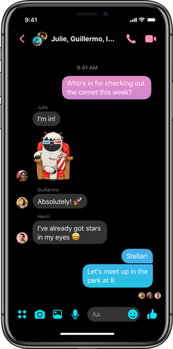 Facebook Messenger Introduces App Lock and New Privacy Settings messenger-4-dark-mode-ios.png