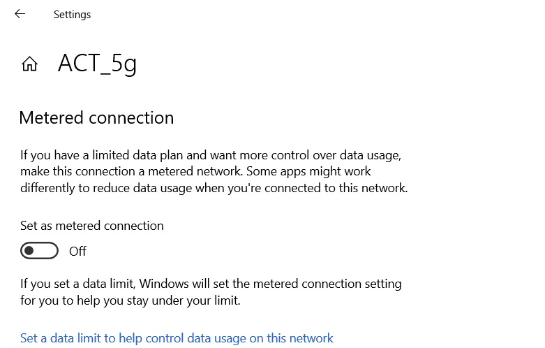 Chrome will finally support Windows 10’s best network feature to save data Metered-connection.jpg