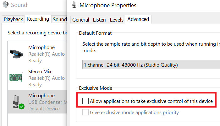 Microphone keeps resetting to 0 or 100 volume in Windows 10 Microphone-keeps-resetting-to-zero-volume.png