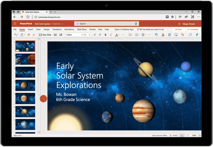 Microsoft 365 new innovations in voice, digital ink, and touch Office Microsoft-365-makes-work-and-play-more-intuitive-5b.gif