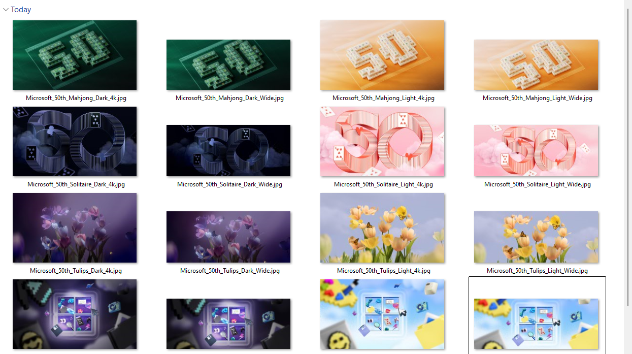 Microsoft celebrates its 50th anniversary with a free set of Windows Wallpapers and digital... microsoft-50th-anniversary-wallpapers.png