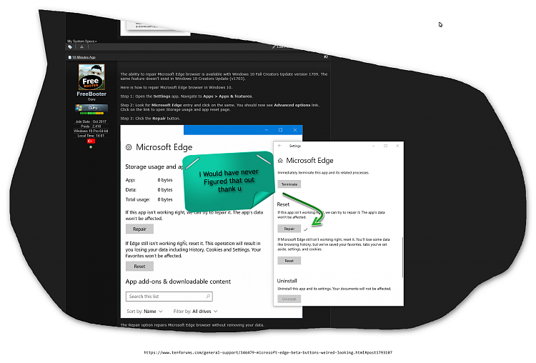 Your PC doesn't have an app that can open this 'microsoft-edge" link. -microsoft-edge-beta-buttons-weired-looking-ashampoo_snap_sunday-15-december-2019_21h04m26s_005_.png