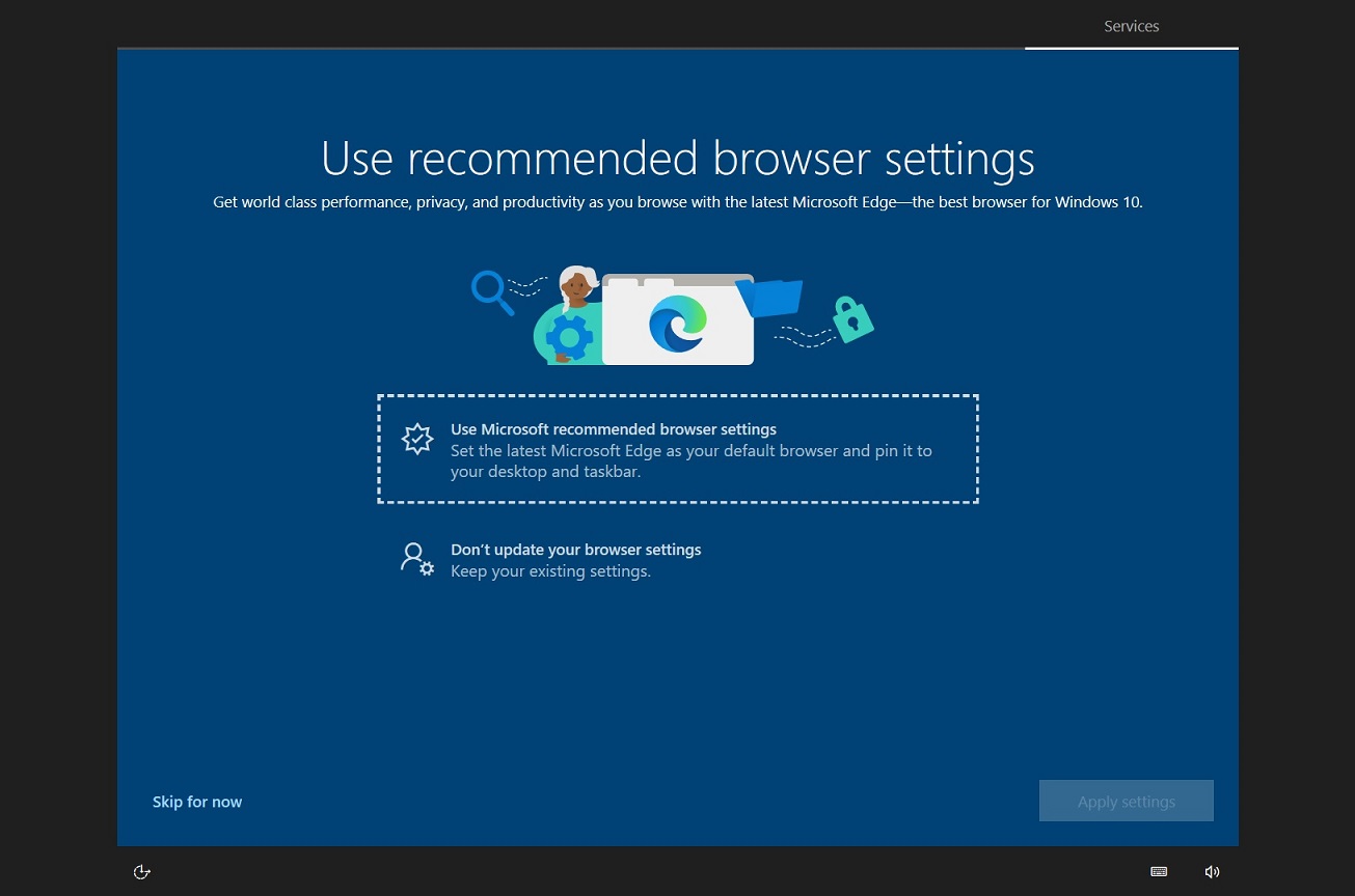 Windows 10 is now nagging users with full screen Microsoft Edge ads Microsoft-Edge-recommended-browser.jpg