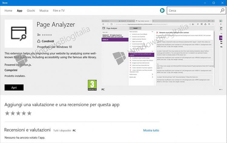 Microsoft has a fix for the Windows screenshot tool leak issue microsoft-edge-s-page-analyzer-extension-leaked-estensioni-microsoft-edge-windows-store-1024x644.jpg