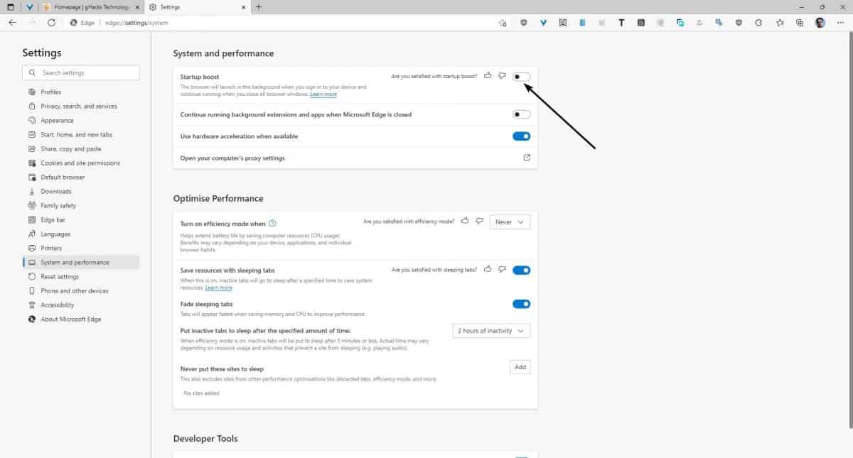 Disabling the Chat and Widgets icons in Windows 11 actually saves system resources microsoft-edge-startup-boost-scaled.jpg