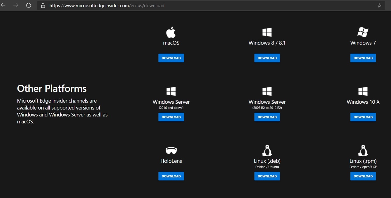 Microsoft’s Windows 10X makes a surprise appearance online Microsoft-Edge-supported-platforms.jpg