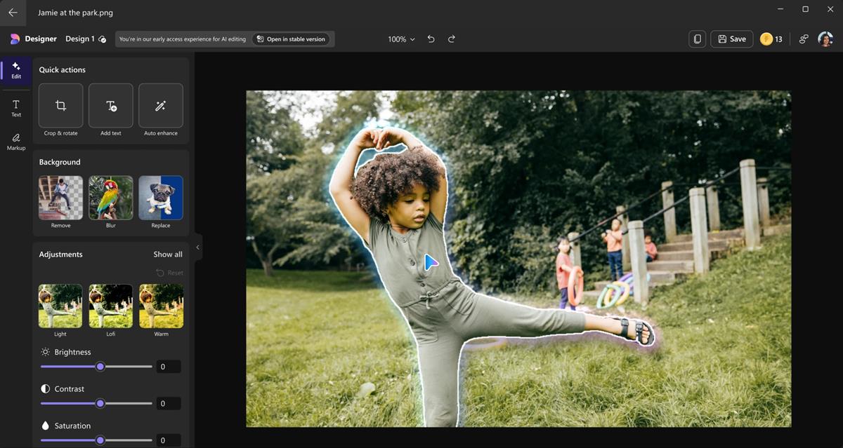 Microsoft is bringing Designer's AI editor to Windows 11's Photos app Microsoft-Photos-app-with-Designer-AI-editing-options.jpg