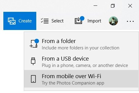 Microsoft Photos app for Windows 10 updated with new features on Release Preview Ring Microsoft-Photos-Imports-feature.jpg