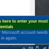 Click here to enter your most recent credentials message in Windows 10 Microsoft-Prompt-100x100.jpg