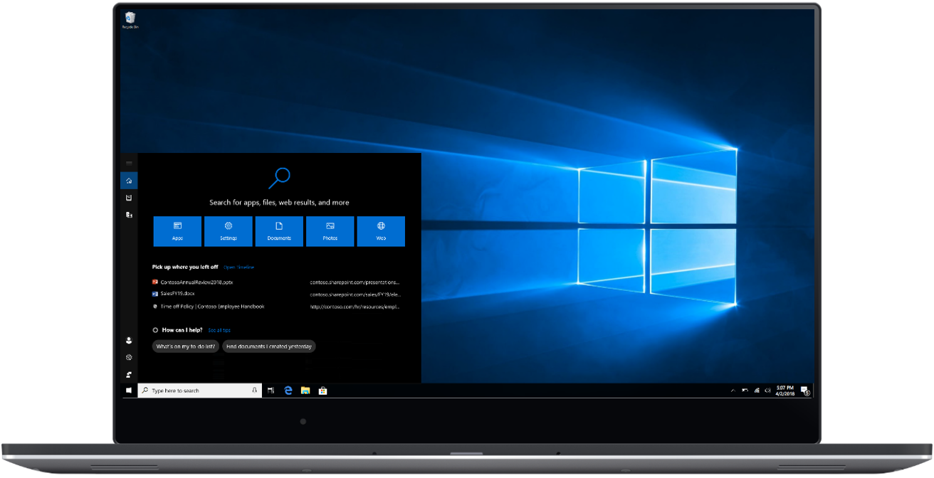 Want to add Work vertical in windows which bring consistent search experience for Microsoft... Microsoft-Search-5b.png