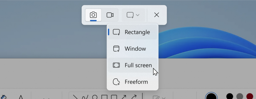 Windows 11's Notepad is getting an auto save feature Microsoft-Snipping-Tool-combined-capture-bar.jpg