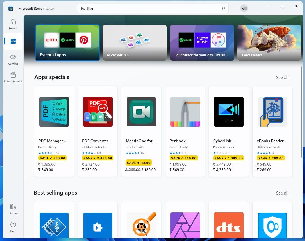 Here's what's new in the Microsoft Store app in Windows 11; a better design, ratings,... Microsoft-Store-app-in-Windows-11-apps-page.jpg