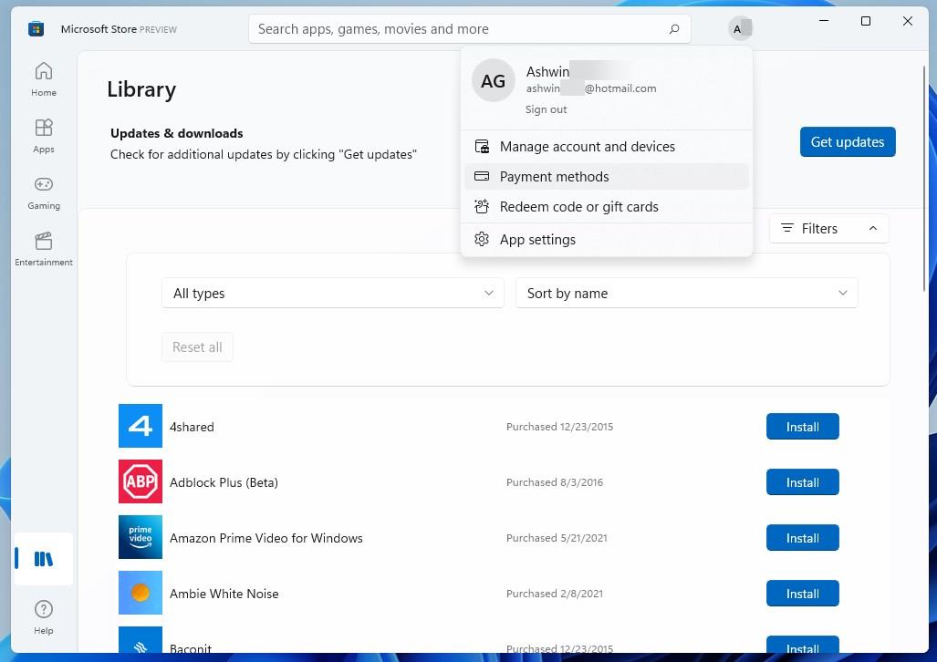 Here's what's new in the Microsoft Store app in Windows 11; a better design, ratings,... Microsoft-Store-app-in-Windows-11-menu-button.jpg