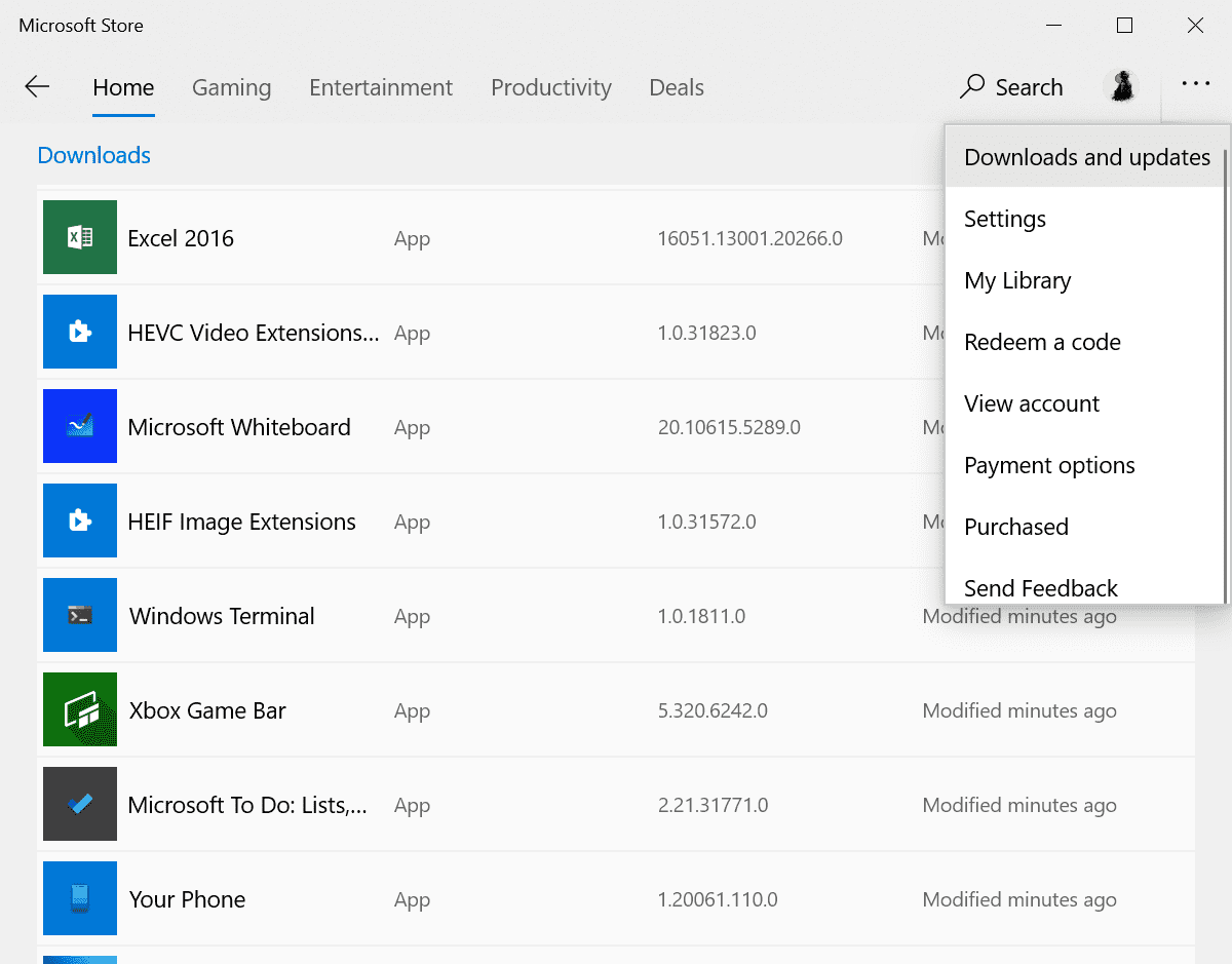 Critical Windows Codecs security issue affects Windows 10 and Server microsoft-store-downloads-updates.png