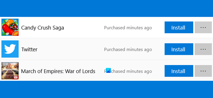 Remove Microsoft Store Purchased minutes ago notification in Windows 11/10 Microsoft-Store-Purchased-moments-ago.png
