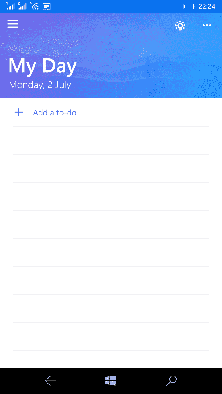 Microsoft To-Do for Windows 10 is getting a big update with Dark Theme Microsoft-To-Do-Light-Theme.png