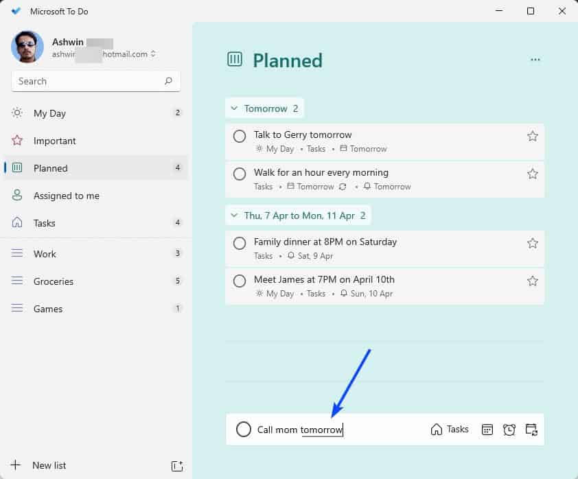 Microsoft To Do app for Windows adds support for Smart due date and reminder recognition Microsoft-To-Do-Smart-due-date-recognition-1.jpg
