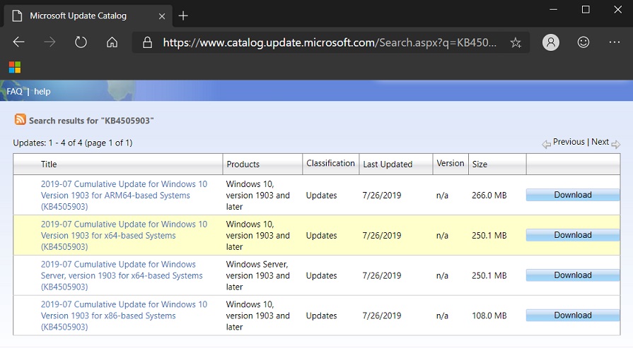 How to manually download and install Windows 10 cumulative updates Microsoft-Update-Catalog-Search.jpg