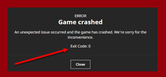 Fix Minecraft game has crashed with Exit Code 0 minecraft-error.jpg