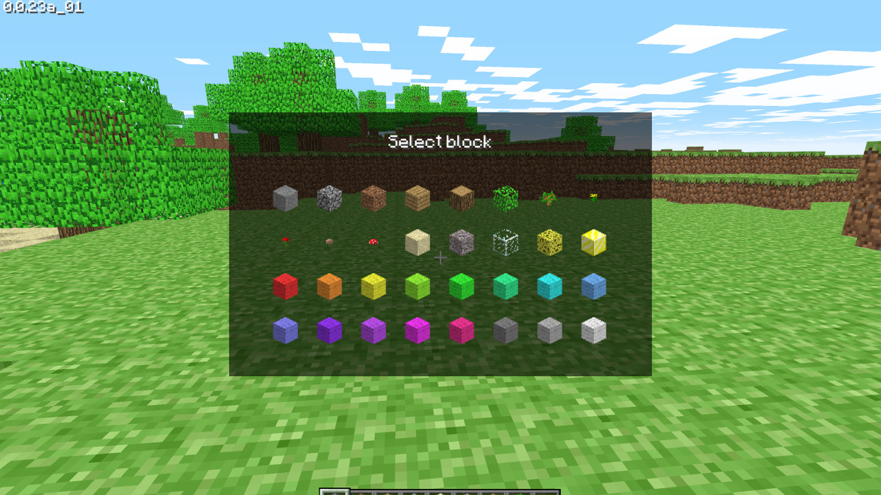 Mojang released Minecraft Classic to play free in your browser on web MinecraftClassicScreenshot.jpg
