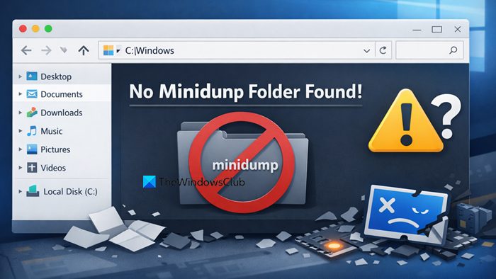 No Minidump folder in Windows 11 minidump-folder.png