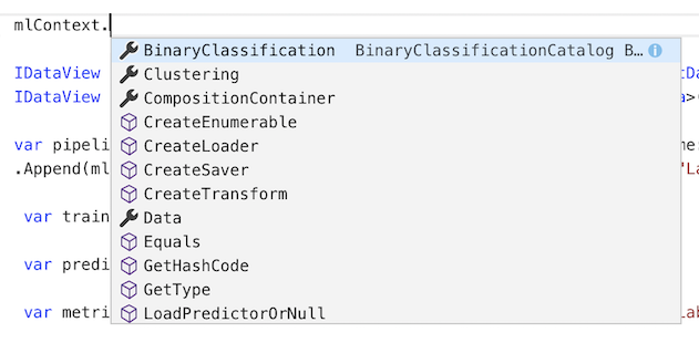 Announcing ML.NET 0.11 - Machine Learning for .NET mlContext2.png