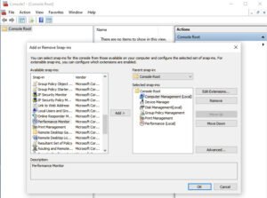 What is Microsoft Management Console (MMC) in Windows 10? MMC-Add-Remove-Snapins-300x223.jpg
