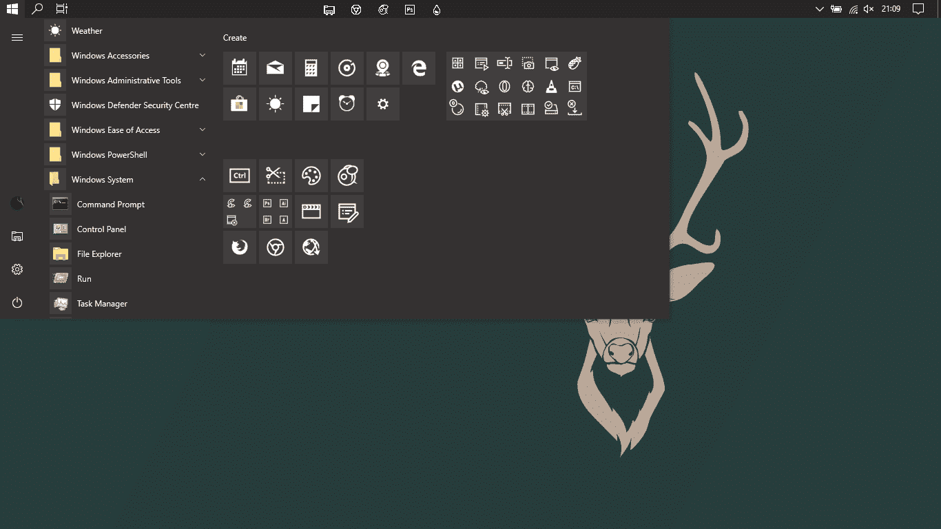Correct resolution for custom taskbar icons. MO7L96E.png