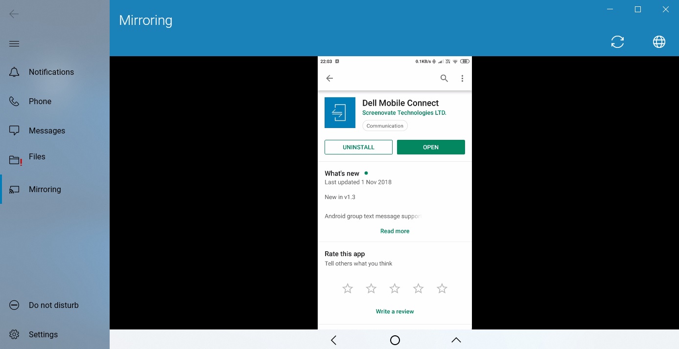 Windows 10’s Dell Mobile Connect app gets a big update with major changes Mobile-Connect-app-mirroring.jpg
