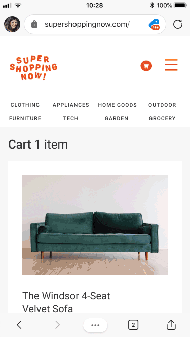 New shopping features for Microsoft Edge and Bing MobileShoppingGIF_v10.gif