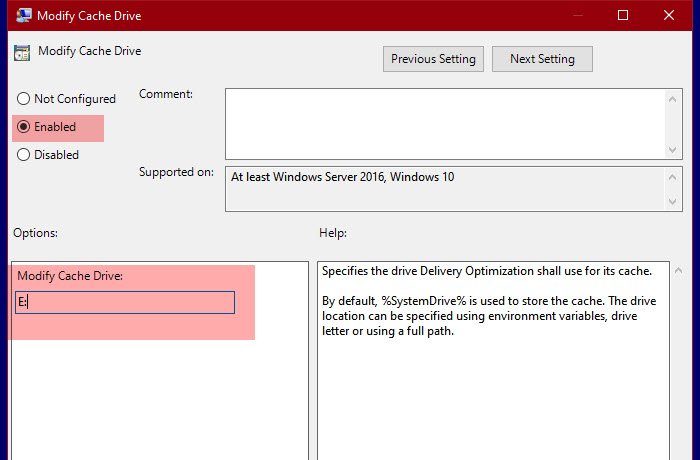 Change Delivery Optimization Cache Drive for Windows and Store App Updates in Windows 10 modify-cache-drive.jpg
