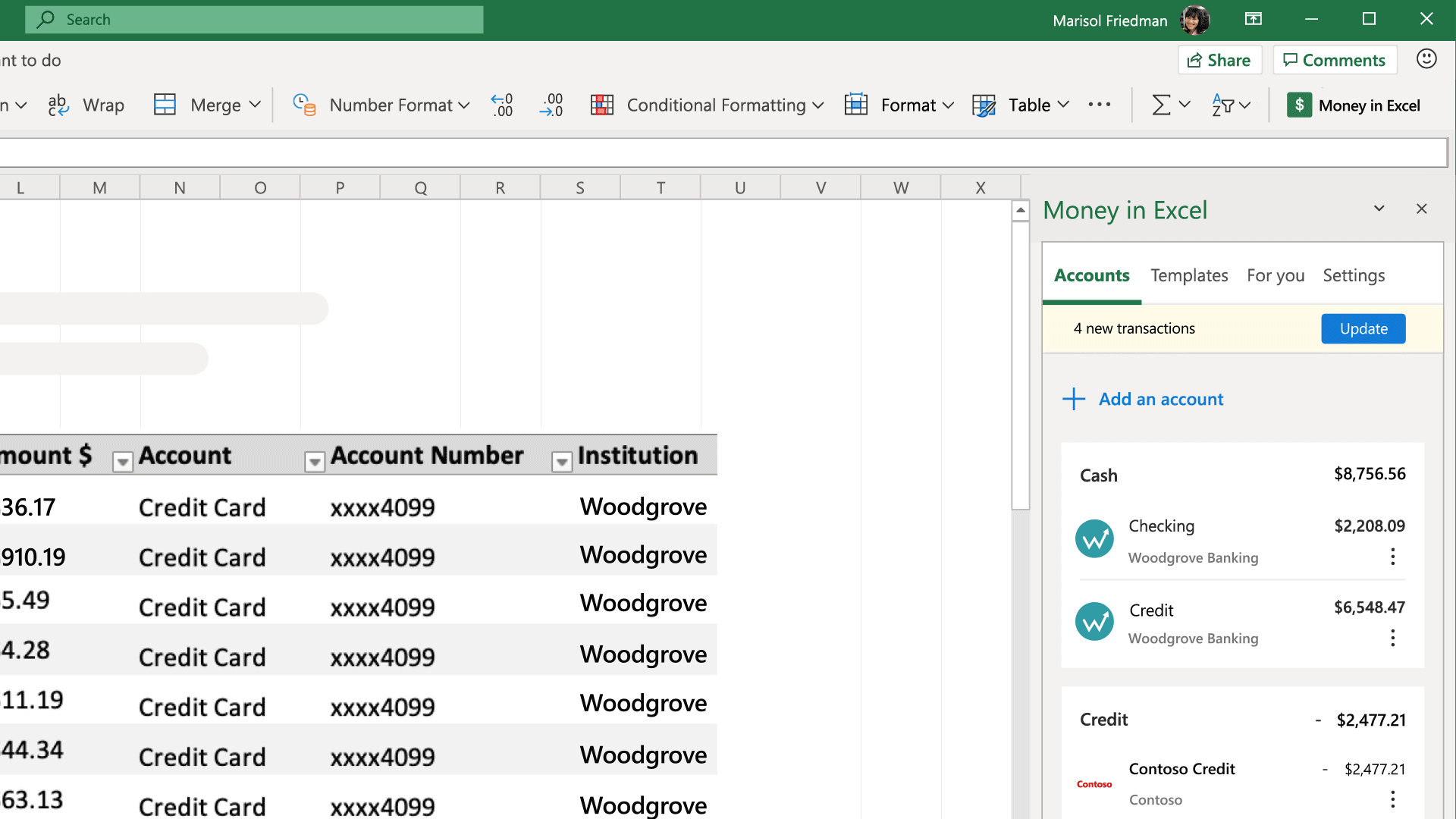 Introducing the new Microsoft 365 Personal and Family subscriptions Money-in-Excel.gif