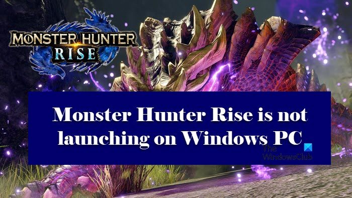 Monster Hunter Rise is not launching or crashing on launch on Windows PC Monster-Hunter-Rise-is-not-launching-on-Windows-PC.jpg