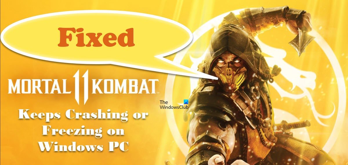 Fix Mortal Kombat 11 keeps crashing or freezing on Windows PC mortal-kombat.jpg