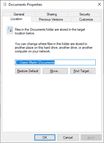 Microsoft fixed the data loss issue in Windows 10 version 1809 move-folder.png