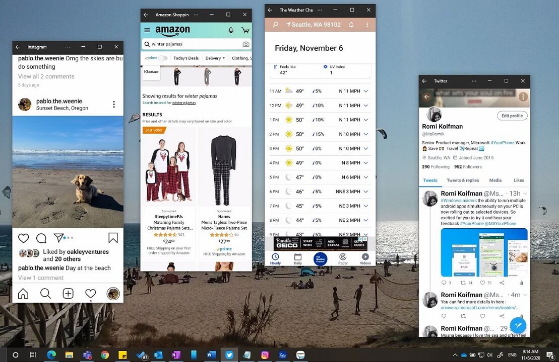 Windows 10 update will make Android apps feel more natural on PCs Multiple-Android-apps.jpg