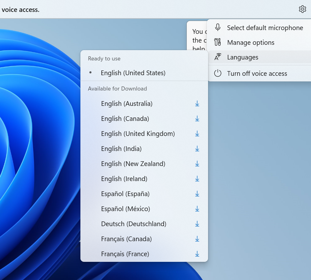 Windows 11’s speech recognition gets axed in six months, but it’ll work on Windows 10 multiple-language-support-in-voice-access.png
