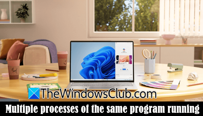 Multiple processes of the same program running on Windows 11 Multiple-processes-of-same-program-running.png