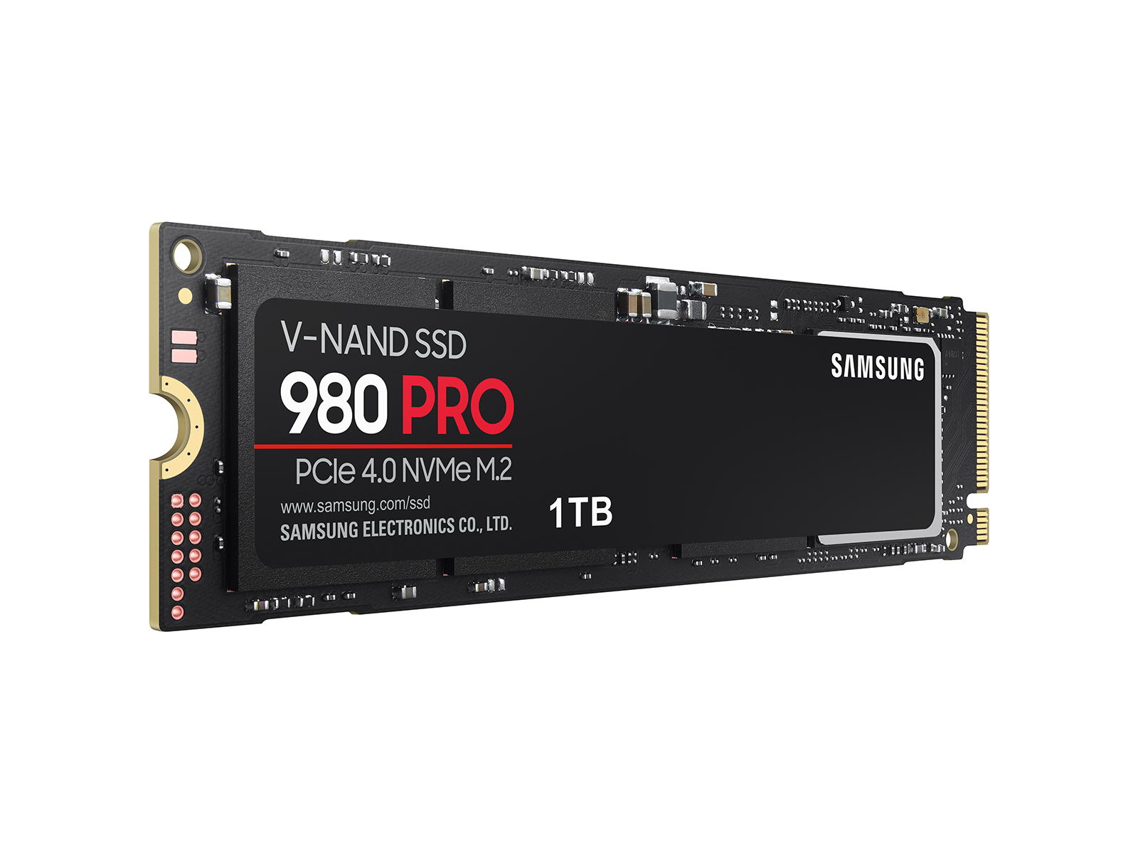 New Samsung 980 PRO SSD with PCIe 4.0 support up to 7,000 MB/s speeds MZ-V8P1T0BW_004_L-Perspective_Black.jpg