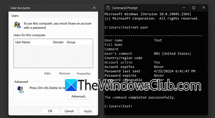 No users in netplwiz, account exists in CMD net-user.png