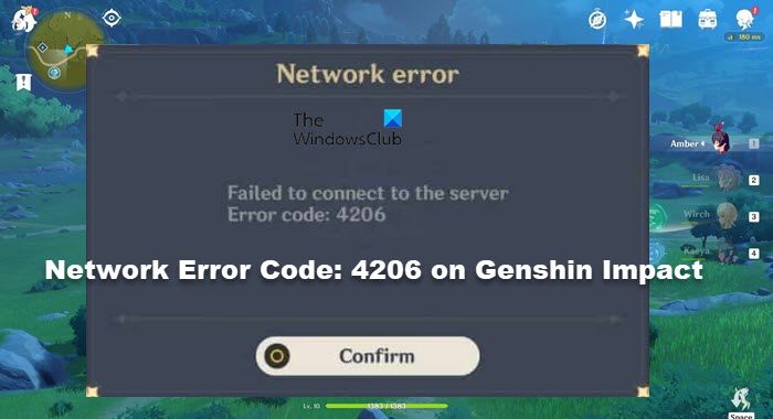 Network Error Code 4206 on Genshin Impact Network-Error-Code-4206-Genshin-Impact.jpg