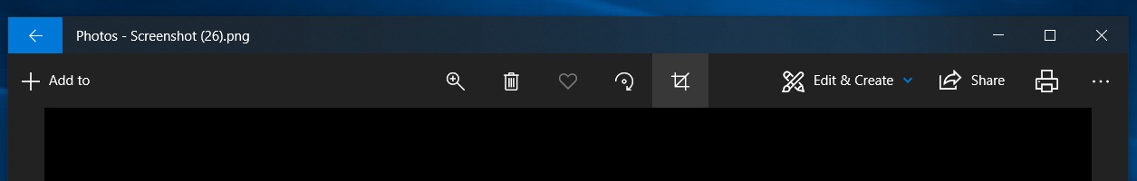 Microsoft Photos app for Windows 10 gets a new feature New-crop-option-in-Photos.jpg
