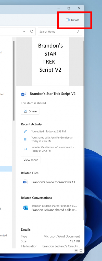 Here is what you can expect from the Windows 11 version 23H2 update new-details-pane-in-Windows-11-file-explorer.jpg