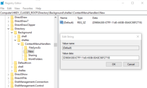 Right-click New Folder not working; Creates a Shortcut instead in Windows 10 New-Folder-Handler-Desktop-300x181.png