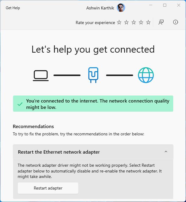 Windows 11 Preview Build 25276 lets you create live kernel memory dumps from the Task Manager New-Network-Troubleshooter-in-Windows-11-Preview-Build-25276.jpg