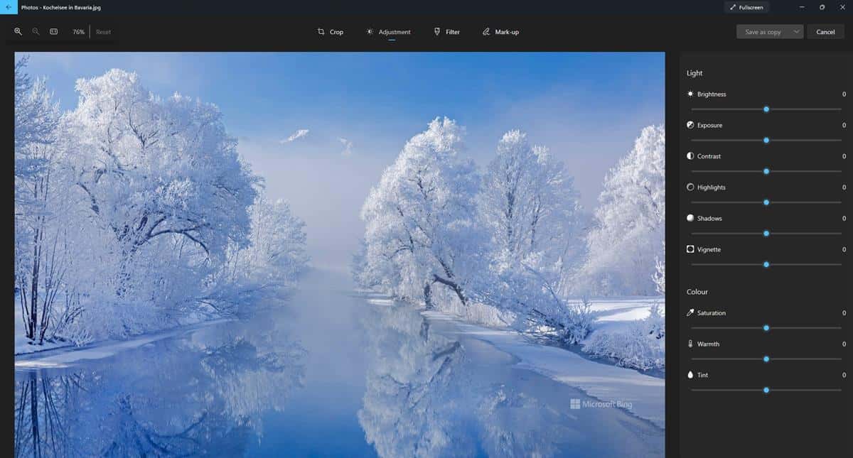 Photos app update for Windows 11 rolls out with a new interface and editing options new-photos-app-windows-11-adjustment.jpg