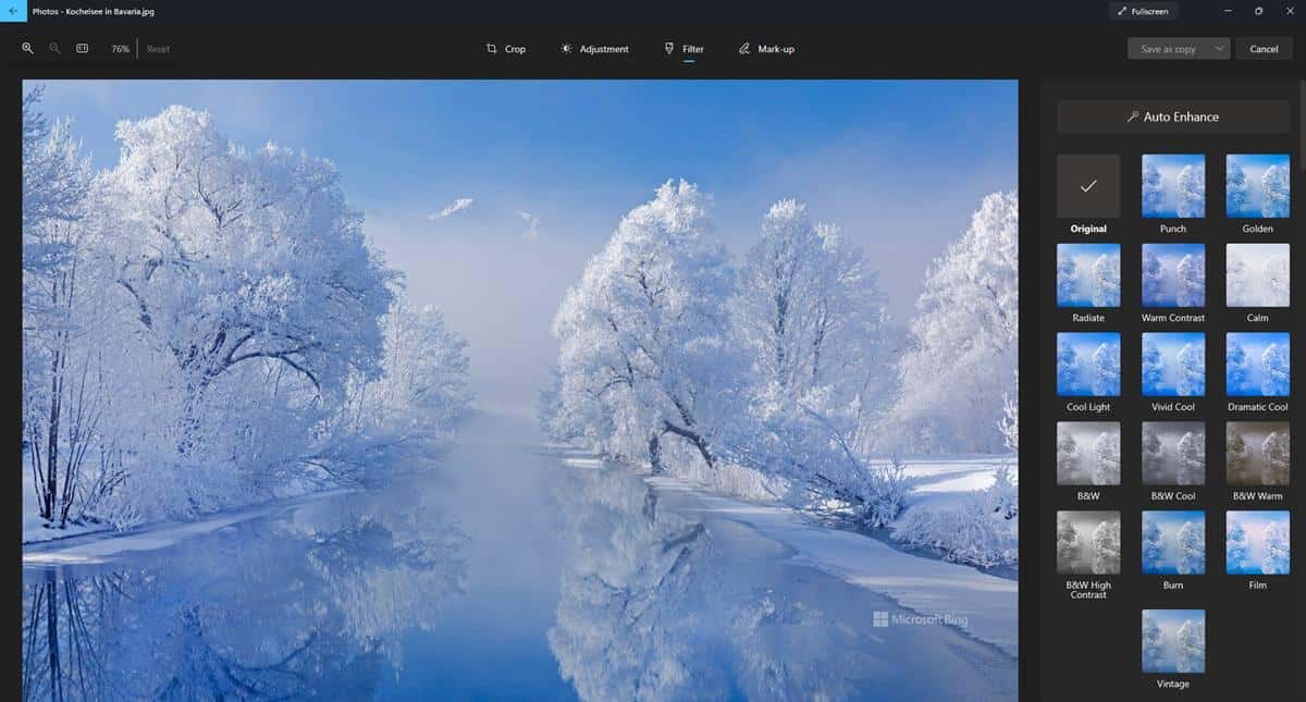 Photos app update for Windows 11 rolls out with a new interface and editing options new-photos-app-windows-11-filters.jpg