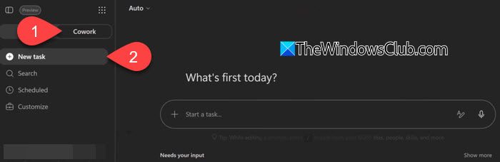 How to optimize Workflow with Scheduled Copilot Cowork Tasks New-Task-Copilot-Cowork.jpg