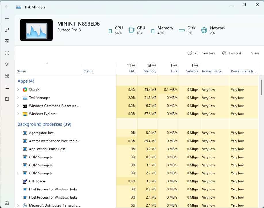 Windows 11 has a new Task Manager with a fluent design, here's how you can try it in the... new-task-manager-in-windows-11-Alternate-interface.jpg